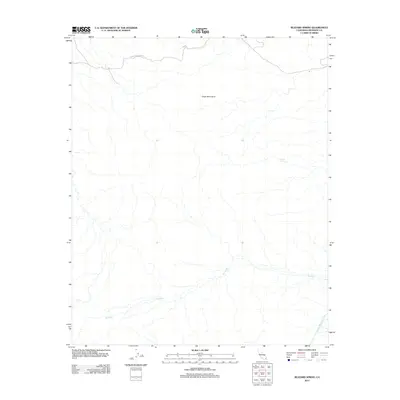 2012 Map of Buzzard Spring, 2012 Print