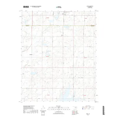2018 Map of Byars, 2018 Print