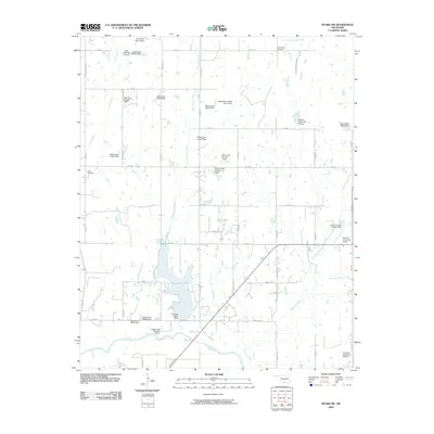 2009 Map of Byars SW, 2009 Print
