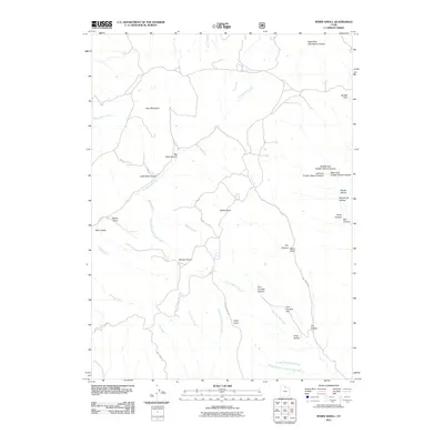 2011 Map of Bybee Knoll, 2011 Print