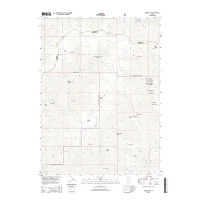 2014 Map of Bybee Knoll, 2014 Print