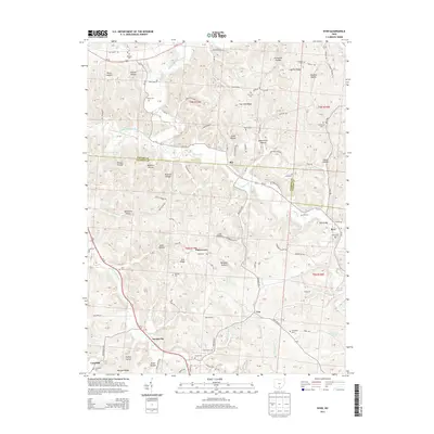 2013 Map of Byer, 2013 Print