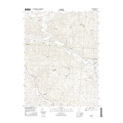 2016 Map of Byer, 2016 Print