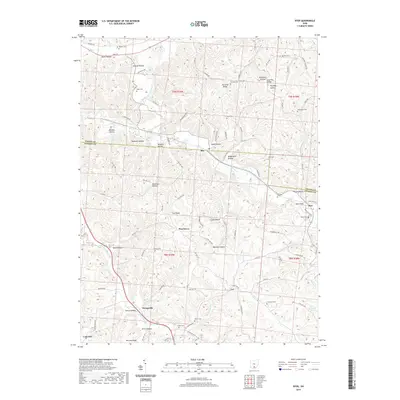 2019 Map of Byer, 2019 Print
