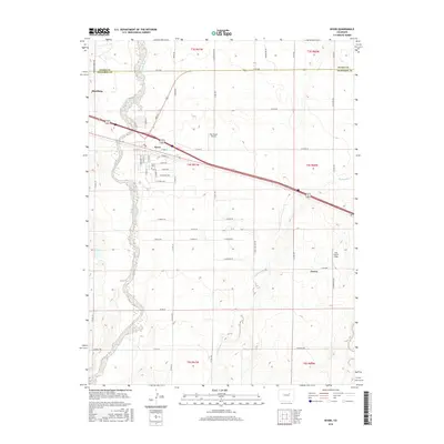 2016 Map of Byers, 2016 Print