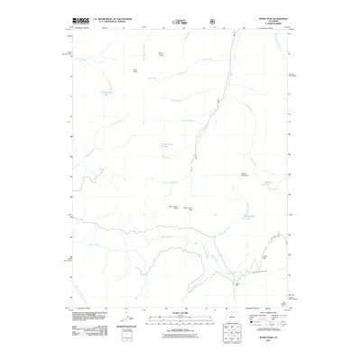 2011 Map of Byers Peak, 2011 Print