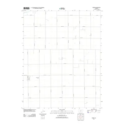 2012 Map of Byers, 2012 Print