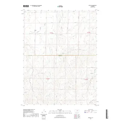 2019 Map of Byers SW, 2019 Print