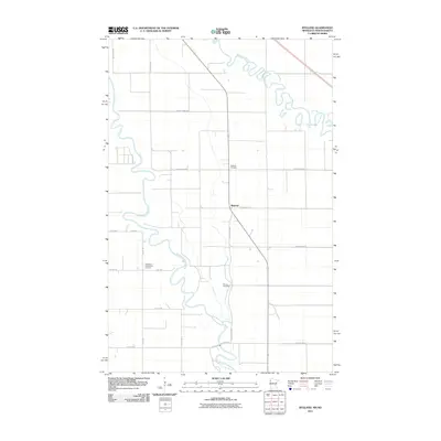 2011 Map of Bygland, 2011 Print