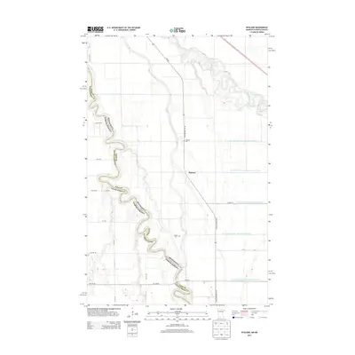 2013 Map of Bygland, 2013 Print