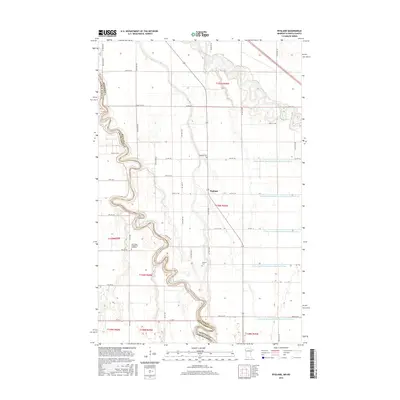 2016 Map of Bygland, 2016 Print