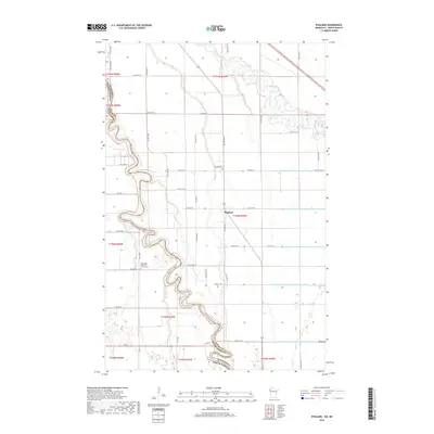 2019 Map of Bygland, 2019 Print