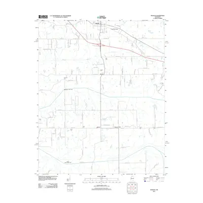 2012 Map of Byhalia, 2012 Print