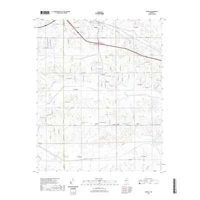 2021 Map of Byhalia, 2021 Print