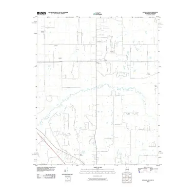 2010 Map of Byhalia NW, 2010 Print