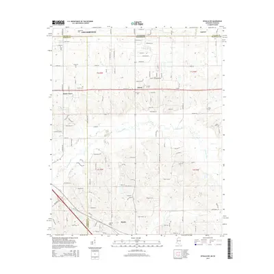 2015 Map of Byhalia NW, 2015 Print