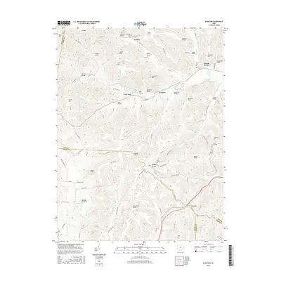 2016 Map of Byington, 2016 Print