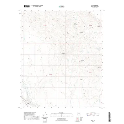 2018 Map of Bylas, 2018 Print