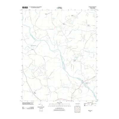 2010 Map of Bynum, 2010 Print