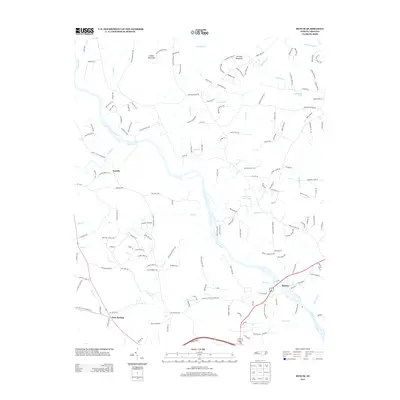2013 Map of Bynum, 2013 Print