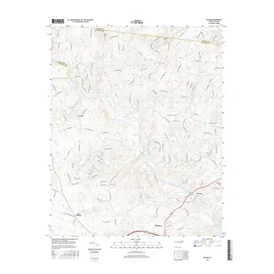 2016 Map of Bynum, 2016 Print