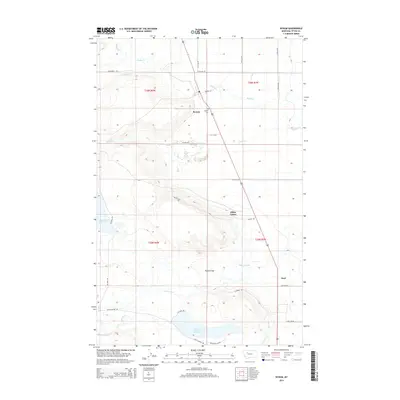 2014 Map of Bynum, 2014 Print