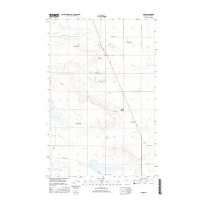 2017 Map of Bynum, 2017 Print