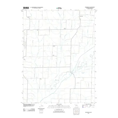 2012 Map of Bynumville, 2012 Print