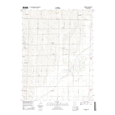 2014 Map of Bynumville, 2014 Print