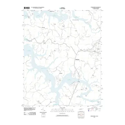 2010 Map of Byrdstown, 2010 Print