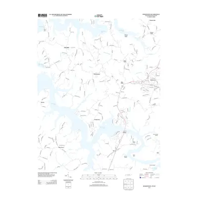 2013 Map of Byrdstown, 2013 Print