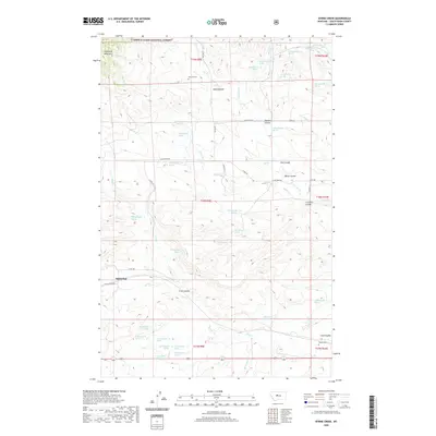 2020 Map of Byrne Creek, 2020 Print