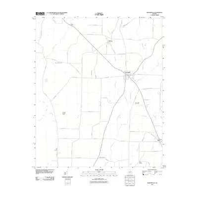 2011 Map of Byromville, 2011 Print