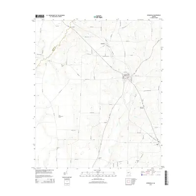 2014 Map of Byromville, 2014 Print