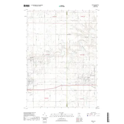 2019 Map of Byron, 2019 Print