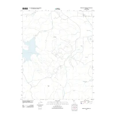 2012 Map of Byron Hot Springs, 2012 Print