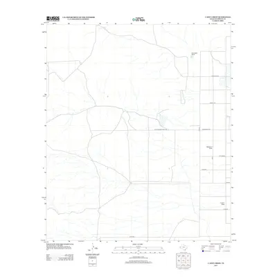 2013 Map of C And L Draw, 2013 Print