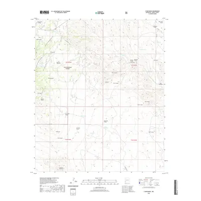 2020 Map of C Bar Ranch, 2020 Print