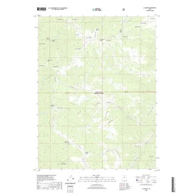 2020 Map of C Canyon, 2020 Print