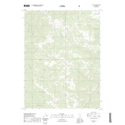 2023 Map of C Canyon, 2023 Print