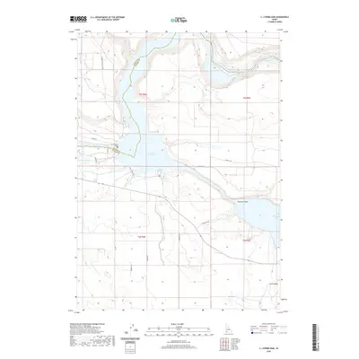 2020 Map of C J Strike Dam, 2020 Print