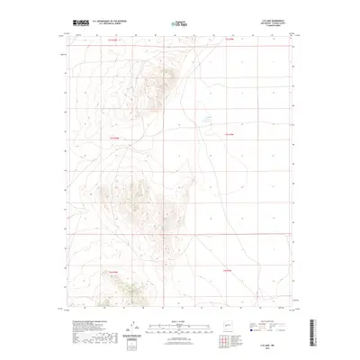 2023 Map of C-N Lake, 2023 Print