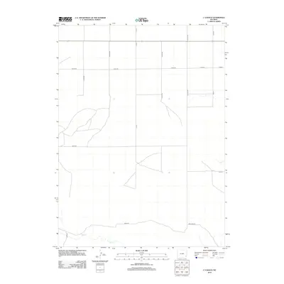 2012 Map of C S Ranch, 2012 Print