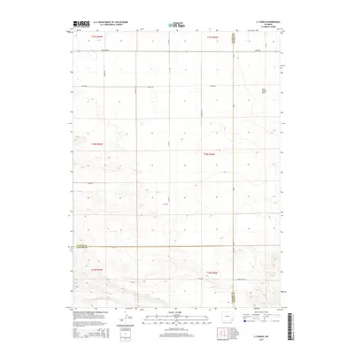 2015 Map of C S Ranch, 2015 Print