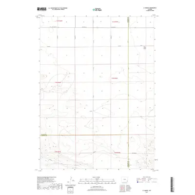 2017 Map of C S Ranch, 2017 Print