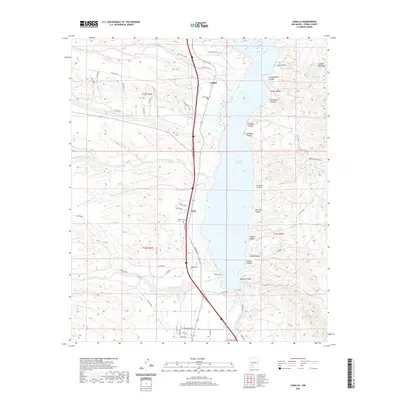 2020 Map of Caballo, 2020 Print