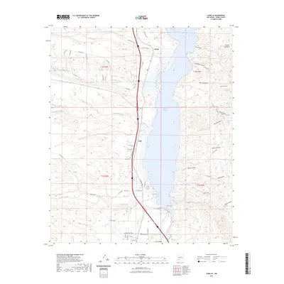 2023 Map of Caballo, 2023 Print