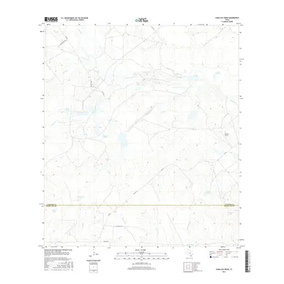 2016 Map of Caballos Creek, 2016 Print