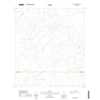 2019 Map of Caballos Creek, 2019 Print
