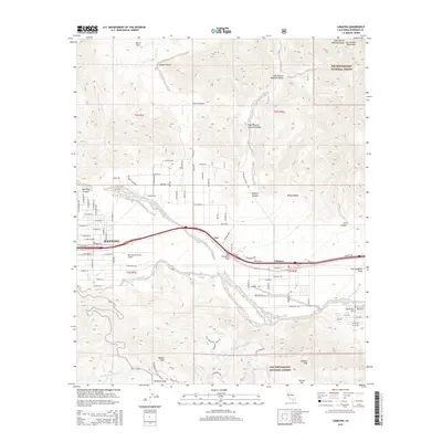 2015 Map of Cabazon, 2015 Print